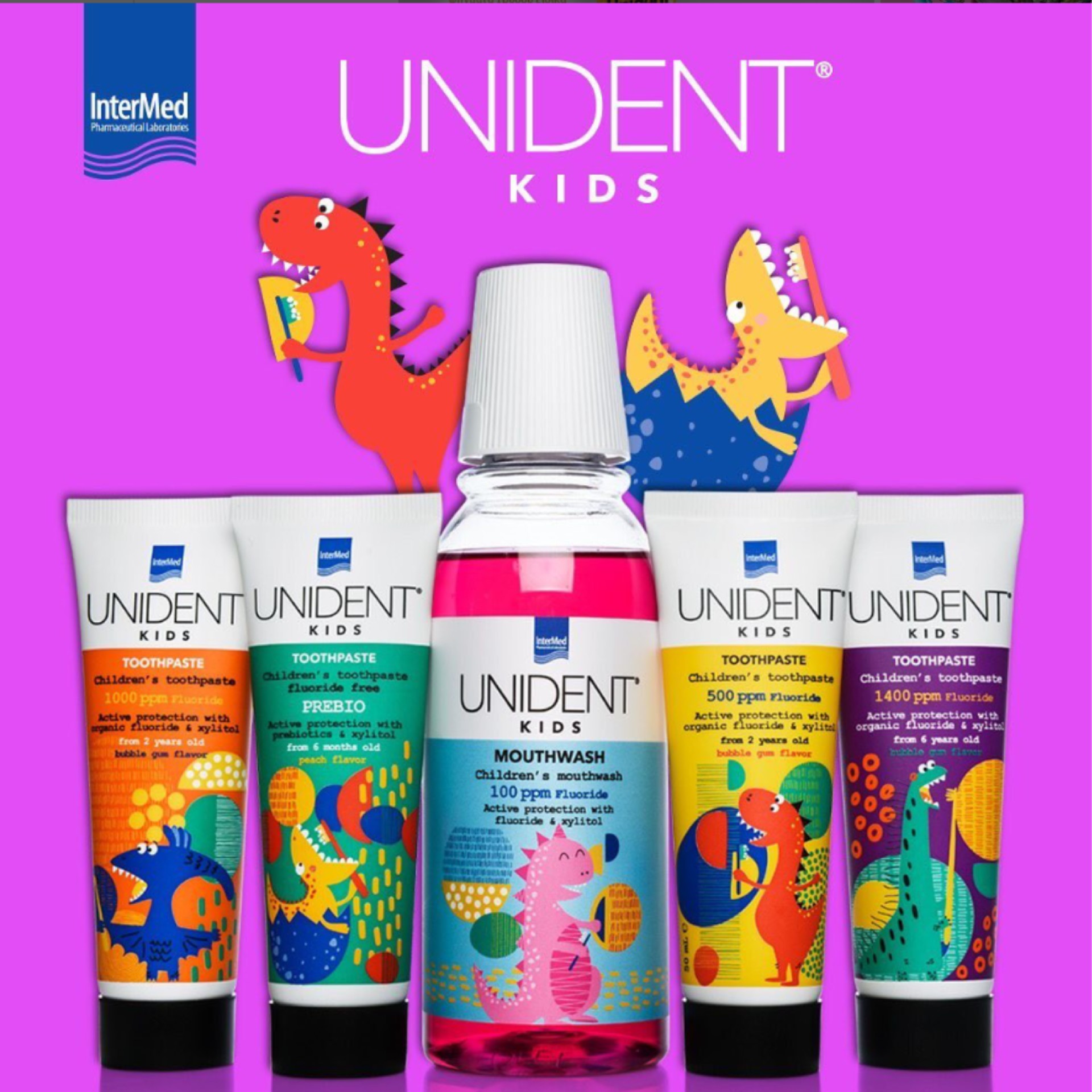 Υγιή και δυνατά δοντάκια με τη νέα σειρά Unident Kids!