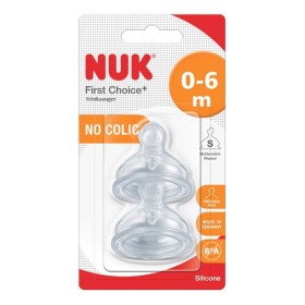 NUK ΘΗΛΗ F.C.PLUS ΣΙΛΙΚΟΝΗΣ ΓΙΑ ΝΕΡΟ/ΤΣΑΙ ΜΕΓ.1 2ΤΕΜ 0-6m