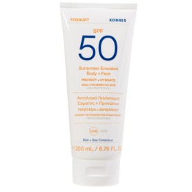 KORRES ΑΝΤΗΛΙΑΚΟ ΓΑΛΑΚΤΩΜΑ YOGHURT ΠΡΟΣΩΠΟ & ΣΩΜΑ SPF50 200ML