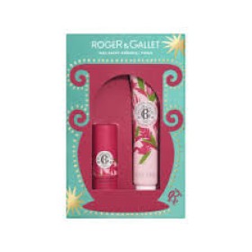ROGER & GALLET SET GINGEMBRE ROUGE LIP BALM & HAND CREME
