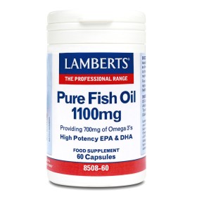 LAMBERTS PURE FISH OIL 1100MG 60CAPS