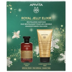 APIVITA PROMO ROYAL JELLY ELIXIR SHAMPOO 250ML & ROYAL JELLY ELIXIR CONDITIONING MASK 150ML
