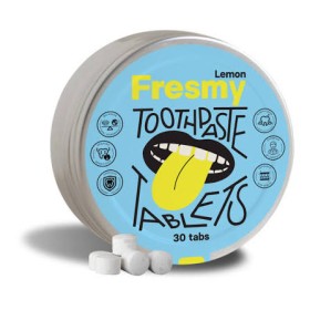 FRESMY TOOTHPASTE TABLETS LEMON 30TABS