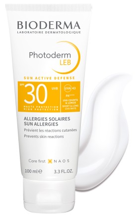 BIODERMA ΑΝΤΗΛΙΑΚΟ PHOTODERM LEB SUN ALLERGY CREAM-GEL SPF30 UVA 43 100ML