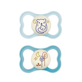 MAM ΠΙΠΙΛΑ AIR NIGHT BOY 6-16 ΜΗΝΩΝ ΜΕ ΘΗΛΗ SKINSOFT ΣΙΛ