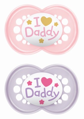 MAM ΠΙΠΙΛΑ Ι LOVE MUMMY GIRL 2 16+ ΜΗΝΩΝ ΘΗΛΗ SKINSOFT ΣΙΛ