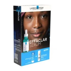 LA ROCHE POSAY PROMO EFFACLAR SERUM 30ML ΜΕ ΔΩΡΟ EFFACLAR GEL 50ML & ANTHELIOS OIL CORRECT SPF50+ 3M
