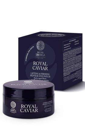 NATURA SIBERICA ROYAL CAVIAR LIFTING & FIRMING PEPTIDE EYE PATCH 60pcs