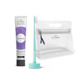 PIUMA GIFT SET ECHINACEA AQUA GREEN ΟΔΟΝΤΟΚΡΕΜΑ 75ML & ΟΔΟΝΤΟΒΟΥΡΤΣΑ & ΒΑΣΗ ΟΔΟΝΤΟΒΟΥΡΤΣΑΣ