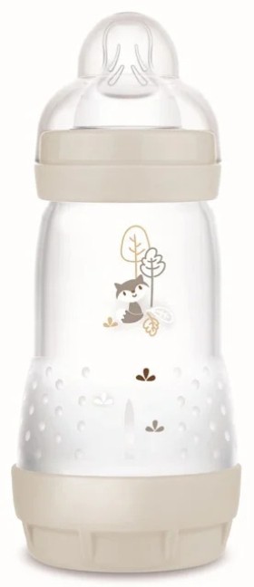 MAM ΜΠΙΜΠΕΡΟ ΓΥΑΛΙΝΟ EASY START ANTI-COLIC UNISEX 1 260ML 2+