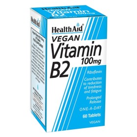 HEALTH AID VIT B2 100MG 60TABS