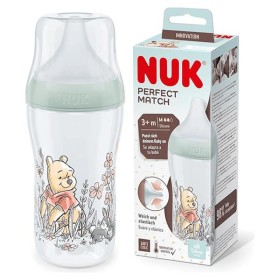 NUK PERFECT MATCH WINNIE ΠΛΑΣΤΙΚΟ ΜΠΙΜΠΕΡΟ ΣΙΛΙΚΟΝΗΣ 260mL