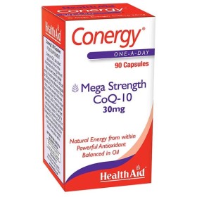 HEALTH AID CONERGY Co-Q10 30mg+VitE 90CAPS