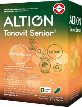 ALTION TONOVIT SENIOR 30 SOFTCAPS