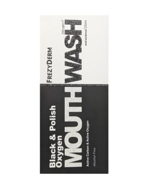 FREZYDERM ΣΤΟΜΑΤΙΚΟ ΔΙΑΛΥΜΑ BLACK & POLISH OXYGEN 250ml