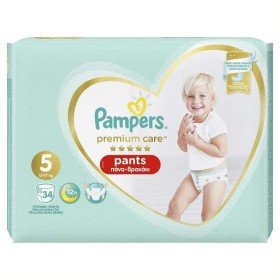 PAMPERS PREMIUM CARE PANTS ΜΕΓΕΘΟΣ 5 (12-17KG) x34 ΠΑΝΕΣ