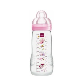 MAM ΜΠΙΜΠΕΡΟ ΠΛΑΣΤΙΚΟ EASY ACTIVE BABY BOTTLE GIRL 330ML 4M+