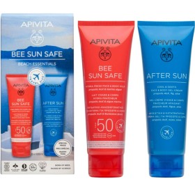APIVITA ΑΝΤΗΛΙΑΚΟ PROMO BEE SUN SAFE BEACH ESSENTIALS ΕΝΥΔΑΤΙΚΟ ΑΝΑΖΩΟΓΟΝΗΤΙΚΟ ΓΑΛΑΚΤΩΜΆ ΓΙΆ ΠΡΌΣΩΠΌ