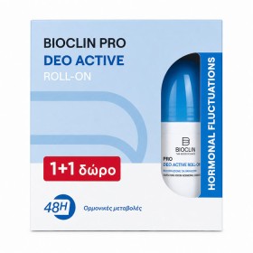 BIOCLIN ΑΠΟΣΜΗΤΙΚΟ PRO DEO ACTIVE ROLL ON 1+1 ΔΩΡΟ