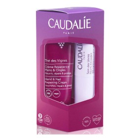 CAUDALIE SET THE DES VIGNES HAND CREAM 30ml & LIP CONDITIONER 4.5G