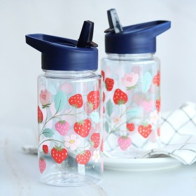 A LITTLE LOVELY COMPANY ΠΑΓΟΥΡΙ ΜΕ ΚΑΛΑΜΑΚΙ STRAWBERRIES 450ML