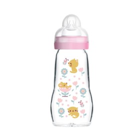 MAM ΜΠΙΜΠΕΡΟ ΓΥΑΛΙΝΟ FEEL GOOD 260ML GIRL 2M+