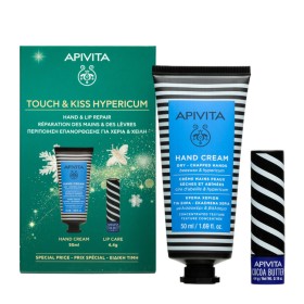 APIVITA DRY-CHAPPED HAND CREAM 50ML & COCOA BUTTER LIP CARE 4.4GR