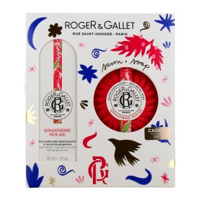 ROGER & GALLET PROMO XMAS GINGEMBRE ROUGE EAU PARFUMEE 30ML & GINGEMBRE ROUGE SOAP 100GR