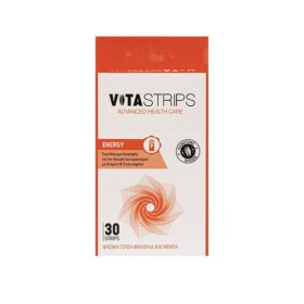 VITA STRIPS ENERGY ΦΡΑΟΥΛΑ ΚΑΙ ΜΕΝΤΑ 30pcs