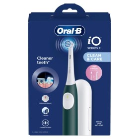 ORAL-B ΗΛΕΚΤΡΙΚΗ ΟΔΟΝΤΟΒΟΥΡΤΣΑ iO2 GREEN + ΘΗΚΗ ΤΑΞΙΔΙΟΥ 