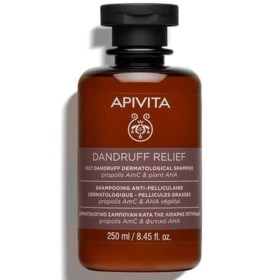 APIVITA OILY DANDRUFF SHAMPOO PROPOLIS AmC & PLANT AHA 250ML