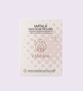 ETHELEO MATALA FACE ACNE PATCHES WITH SALICYC ACID AND TEA TREE OIL 36 TRANPARENT DOTS