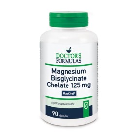 DOCTORS FORMULAS MAGNESIUM BISGLYCINATE CHELATE 125MG x90caps   