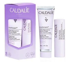 CAUDALIE SET VINOTHERAPIST HAND CREAM 30ml & LIP CONDIOTIONER 4.5G