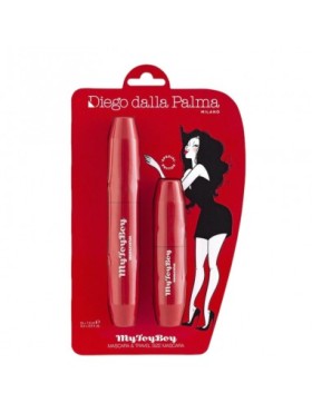 DIEGO DALLA PALMA MY TOY BOY MASCARA KIT EXTRA VOLUME BLACK 13ml + MASCARA MINI SIZE 7,5 ml
