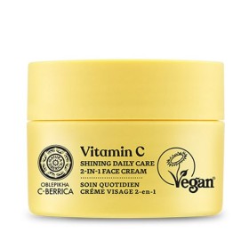 NATURA SIBERICA OBLEPIKHA C-BERRICA SHINING DAILY CARE 2-IN-1 FACE CREAM 50ML