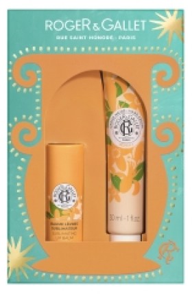ROGER & GALLET SET NEROLI LIP BALM & HAND CREME