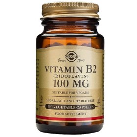 SOLGAR VIT B-2 100MG VEGICAPS 100S