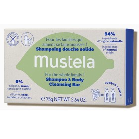 MUSTELA ORGANIC SHAMPOO & BODY CLEANSING BAR 75g