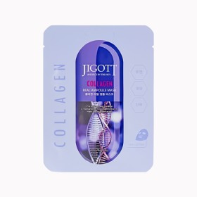 JIGOTT COLLAGEN REAL AMPOULE MASK 1 PIECE