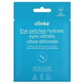 CLINEA MOISTURIZING EYE PATCHES BIOCELLULOSE 1 PAIR
