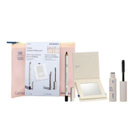 KORRES SET INSTANT RETOUCH SOLID COLOR EYELINER PENCIL 01 BLACK & DRAMA VOLUME MASCARA 01 BLACK & GI