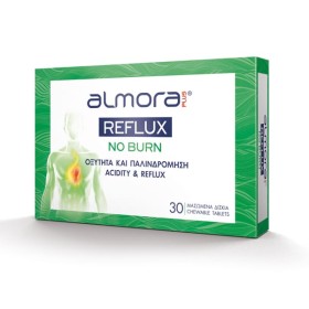 ALMORA PLUS REFLUX NO BURN 30 CHEW TABS