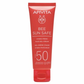 APIVITA ΑΝΤΗΛΙΑΚΟ BEE SUN SAFE HYDRA FRESH ΕΝΥΔΑΤΙΚΗ ΚΡΕΜΑ-GEL ΠΡΟΣΩΠΟΥ SPF50 50ML