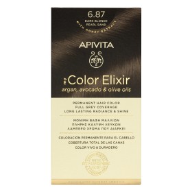 APIVITA ΒΑΦΗ MY COLOR ELIXIR N6.87 ΞΑΝΘΟ ΣΚΟΥΡΟ ΠΕΡΛΕ