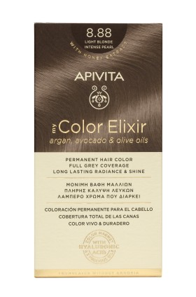 APIVITA ΒΑΦΗ MY COLOR ELIXIR N8.88 ΞΑΝΘΟ ΑΝΟΙΧΤΟ ΕΝΤΟΝΟ ΠΕΡΛΕ