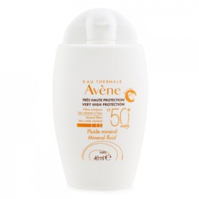 AVENE ΑΝΤΗΛΙΑΚΟ FLUIDE MINERAL ΓΙΑ ΕΥΑΙΣΘΗΤΗ ΕΠΙΔΕΡΜΙΔΑ SPF 50+ 40ML