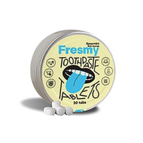 FRESMY TOOTHPASTE TABLETS SPEARMINT WITH FLUORIDE 30 TABS
