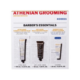 KORRES BARBERS ESSENTIALS PROMO AFTER SHAVE 125mL + ANTI AGING CREAM 50mL + CLEANSING GEL FOR FACE 