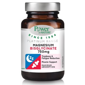 POWER OF NATURE PLATINUM RANGE MAGNESIUM BISGLYCINATE 750MG 60 CPS